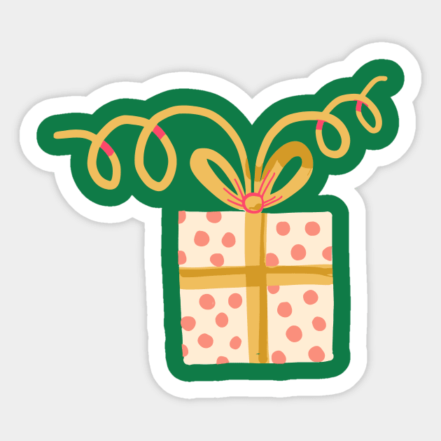 Present Sticker by Rebelform